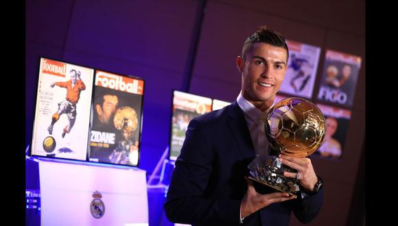Cristiano Ronaldo consiguió su cuarto Balón de Oro en el 2016. (Foto: AFP)