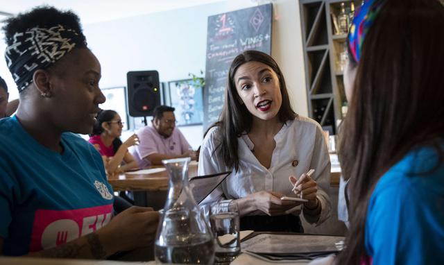 Alexandria Ocasio-Cortez.