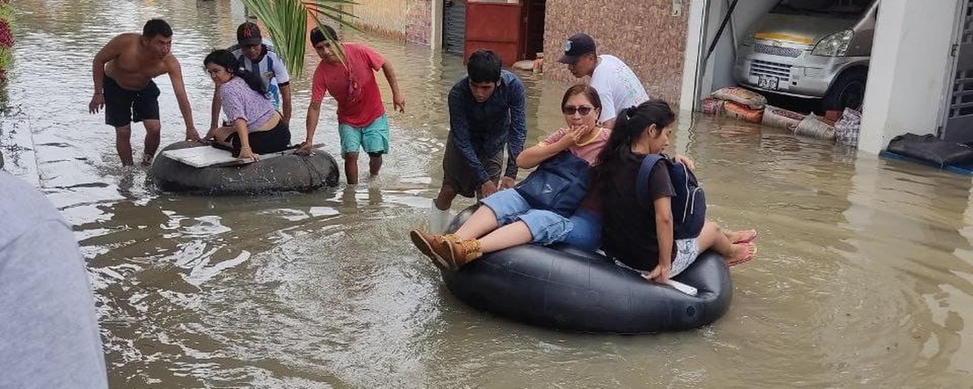 Indignación en Piura: inmobiliaria prometía ser “zona segura” y terminó totalmente inundada