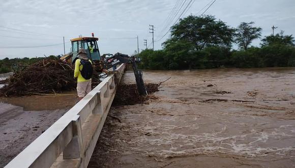 La Situación en Lambayeque es complicada por las intensas lluvias debido a la presencia del ciclón Yaku. (Foto: GORE Lambayeque)