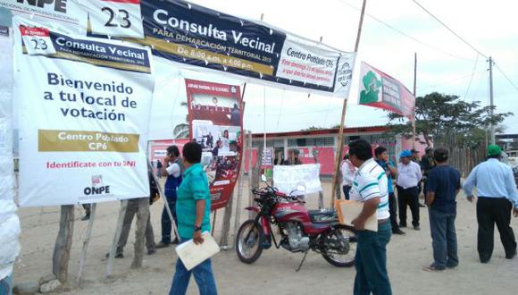 Consulta vecinal en Piura: electores prefirieron a Las Lomas