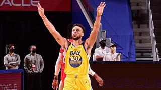Stephen Curry hizo 62 puntos y alcanzó récord personal en triunfo de Warriors | VIDEO