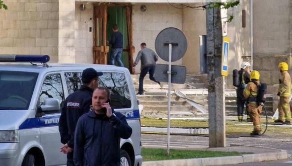 Atacan con lanzagranadas sede de Seguridad del Estado en Transnistria, región separatista de Moldavia.