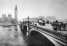 El Big Ben de Londres a fines del siglo XIX 