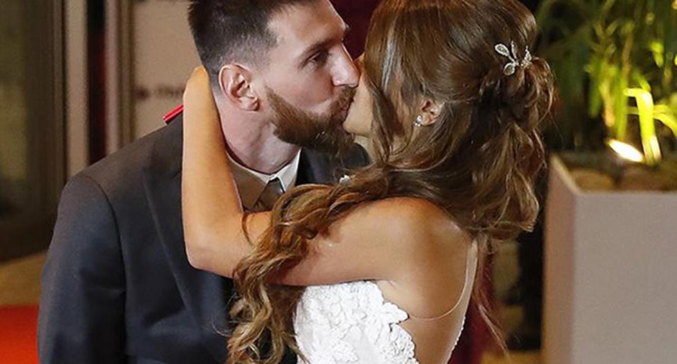 No vas a creer el detalle que lucen Lionel Messi y Antonella Roccuzzo desde que están casados. (Foto: EFE)