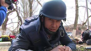Ucrania: Periodistas y observadores atrapados en fuego cruzado