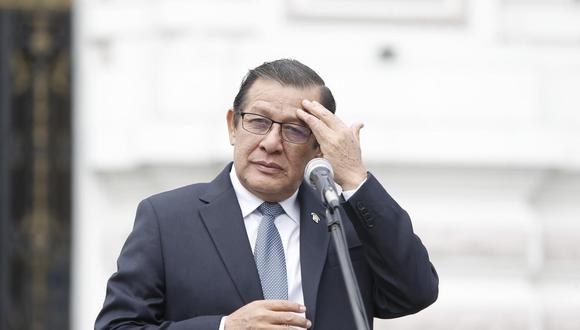 El congresista Eduardo Salhuana se pronunció sobre la situación del presidente del Parlamento, Alejandro Soto. (Foto: Archivo GEC)