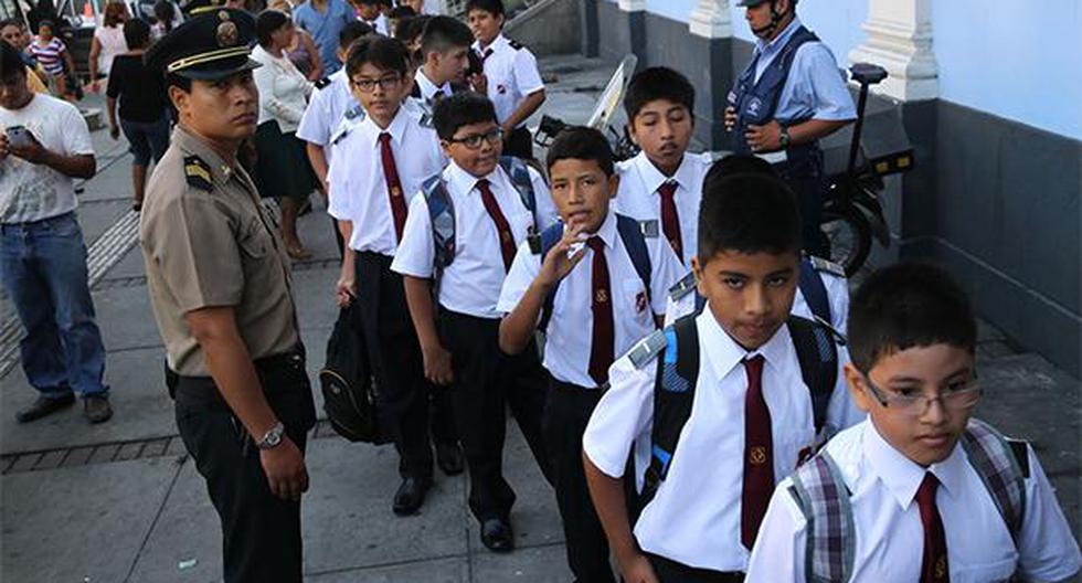 Perú. Año escolar 2018 comenzará el 12 de marzo en los colegios públicos de todo el país. (Foto: Agencia Andina)