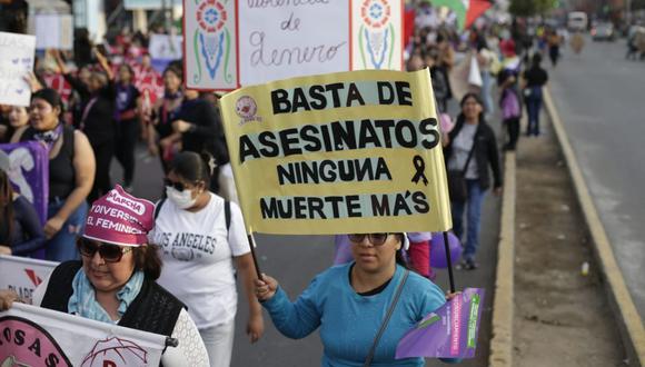 Marcha por el Día internacional de la eliminación de la violencia contra la mujer. Foto: César Bueno @photo.gec