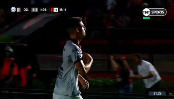 Colón venció por la mínima diferencia a Newell's por la Superliga Argentina | Foto: captura