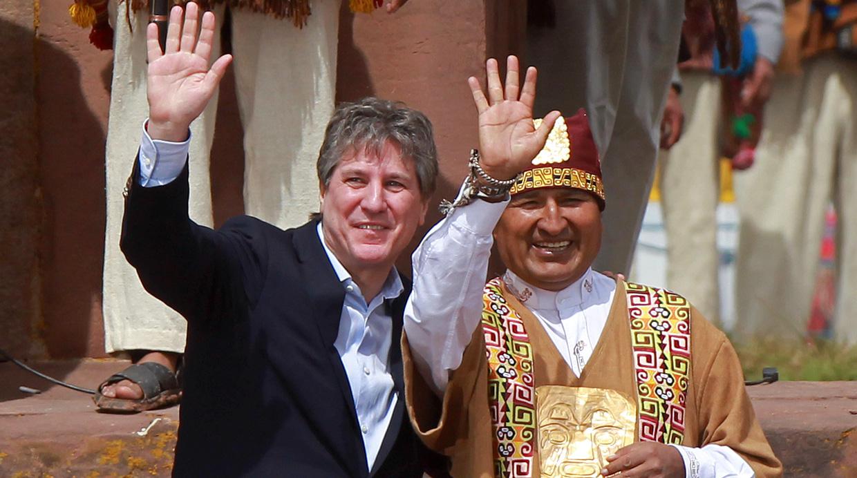 Morales fue ratificado como líder indígena en rito ancestral - 6