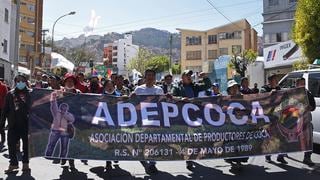 Cocaleros de La Paz organizan marcha en busca de cerrar el “mercado paralelo” en Bolivia