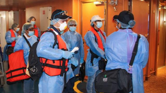 El gobierno panameño anunció el primer caso de coronavirus en el país, una mujer que llegó de España. (Foto: AFP).