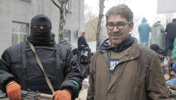 Periodista de EE.UU. secuestrado por prorrusos fue liberado