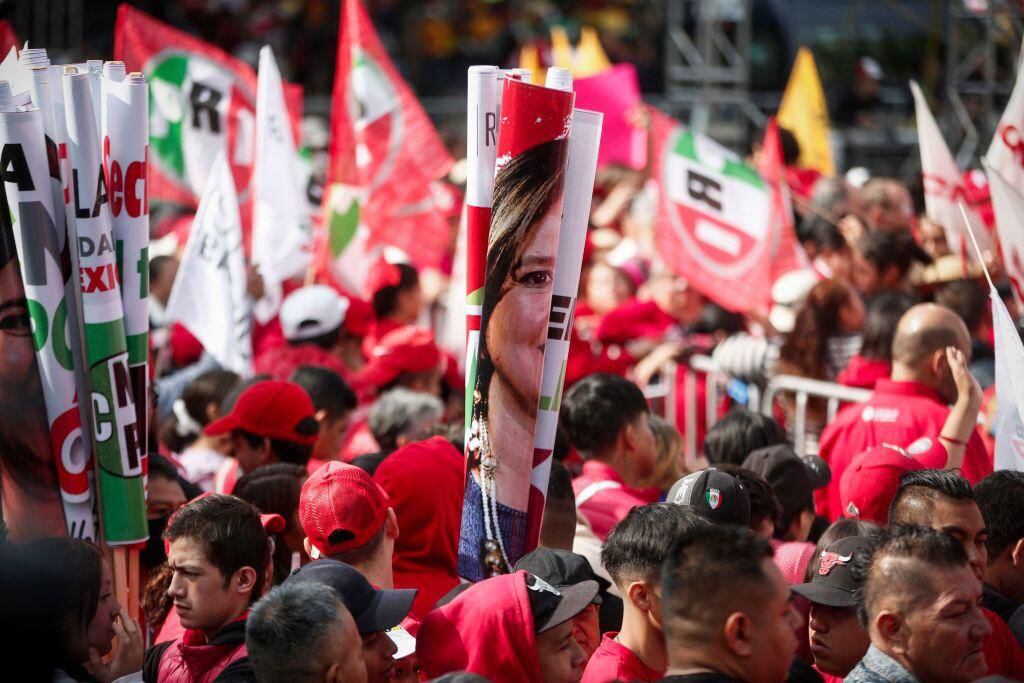 The popularity of Xóchitl Gálvez has grown in recent months.  (GETTY IMAGES).