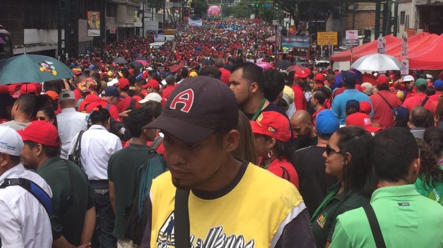 "Toma de Venezuela": imágenes de la protesta en redes sociales - 8
