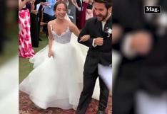 Camilo y Evaluna Montaner se casaron en una romántica ceremonia