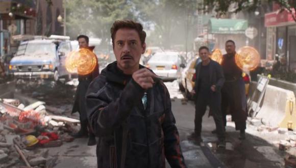 Tony Stark junto a sus compañeros en el primer tráiler de la cinta. (Foto: captura de Facebook)
