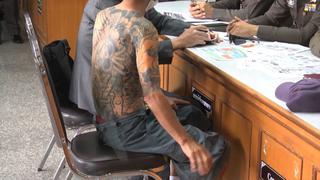 Tailandia: Yakuza es detenido e identificado por sus tatuajes