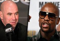 UFC: Floyd Mayweather envía despectivo mensaje a Dana White