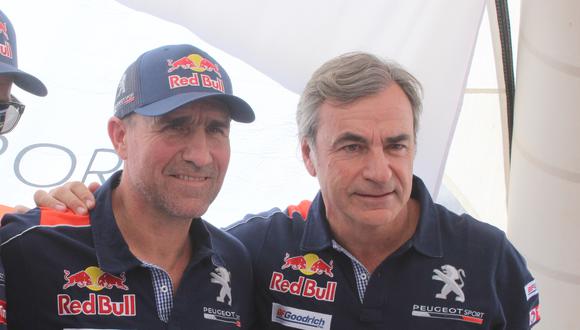 Una demanda de Kees Koolen podría hacer que Peterhansel y Sainz de Peugeot sean descalificados del Dakar 2018. (Foto: Christian Cruz Valdivia)