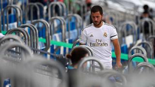 Real Madrid vs. Valladolid: Eden Hazard volvió a lesionarse y se perderá el partido