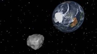 Un asteroide pasó cerca de la Tierra esta madrugada