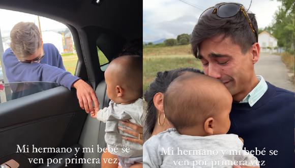 Hombre conoce por primera vez a su sobrino y su reacción te conmoverá hasta las lágrimas | VIDEO (Foto: Instagram/@sararevuelta).