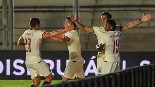 Universitario venció 2-1 a Huracán con goles de Dos Santos y Succar por la Copa San Juan 2020 [VIDEO]