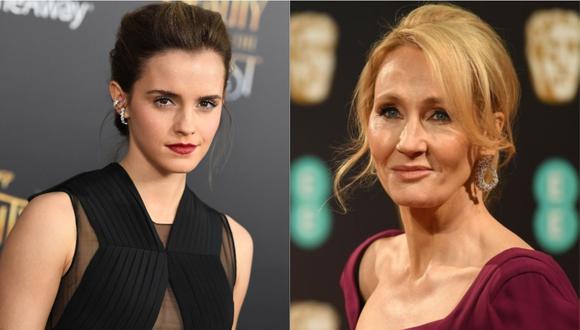 Emma Watson y su emotivo saludo de cumpleaños a J.K. Rowling: “Todo el amor para ti”. (Foto: AFP)