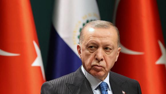 El presidente de Turquía, Recep Tayyip Erdogan, dio positivo a coronavirus. (ADEM ALTAN / AFP).