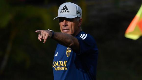 Miguel Ángel Russo empezó su segundo ciclo en Boca Juniors, en enero del 2020. (Foto: AFP)