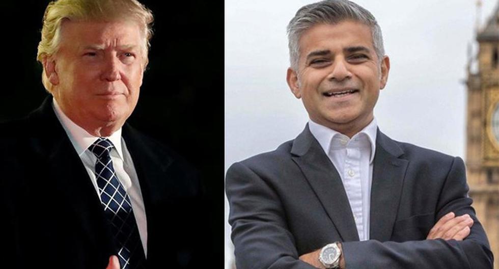 Trump ha arremetido en contra de las afirmaciones del alcalde londinense, Sadiq Khan, hechas tras el reciente ataque terrorista en la capital británica. (Foto: EFE)
