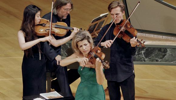 En su presentación en Lima, la violinista estará acompañada por los Mutter Virtuosi, grupo de solistas que ella misma eligió (Foto: Kauffman Center For The Performing Arts)