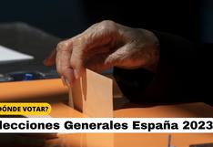 Dónde me toca votar en las Elecciones Generales 23J España 2023: LINK (Consulta tu mesa y colegio)