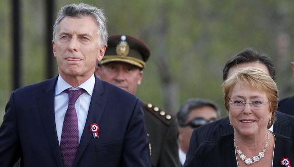 Bachelet y Macri rechazaron la "xenofobia y el proteccionismo"