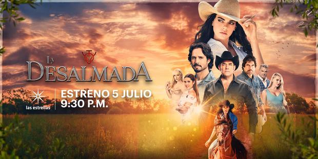 The telenovela will premiere for the first time on the Las Estrellas channel in July and will be broadcast for four months.  (Photo: Televisa)