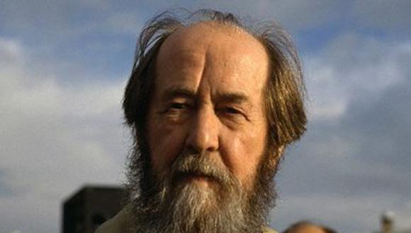 Alexandr Solzhenitsyn, Nobel de Literatura ruso. (Foto: RT)
