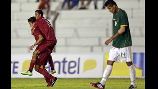 Sudamericano Sub 20: la victoria de Perú sobre Bolivia en fotos