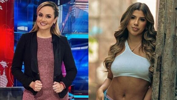 Carla Tello llama "engreída" a Yahaira Plasencia por decir que no quiere enamorarse de un peruano. (Foto: Instagram)