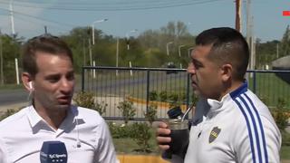 Riquelme encaró a un periodista en vivo: “No le mientan más a la gente” | VIDEO