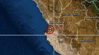 Ica: sismo de magnitud 4 se reportó en Pisco, señala IGP