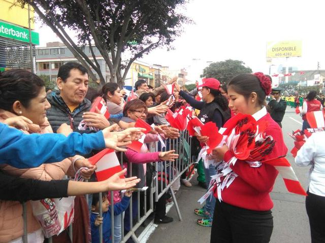 Corso de Wong tomó las calles de Surco [FOTOS] - 3