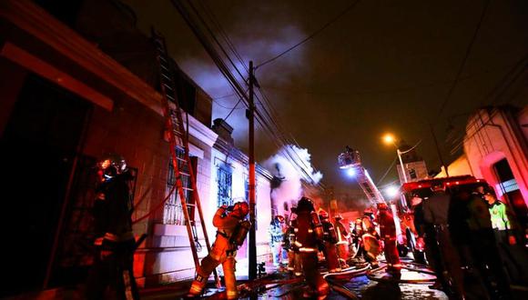 El siniestro fue catalogado como código 2.  (Foto: César Grados/GEC)