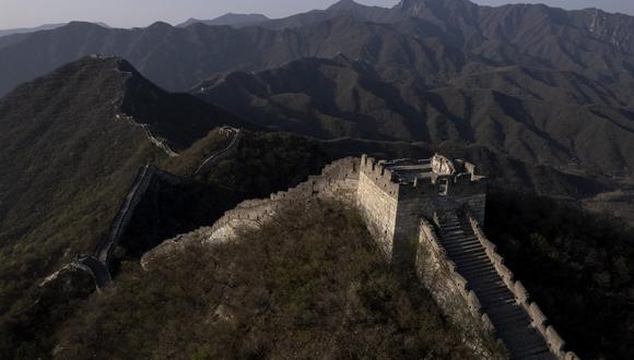 La Gran Muralla China en Jiankou, al norte de Beijing. (Foto de NOEL CELIS / AFP).
