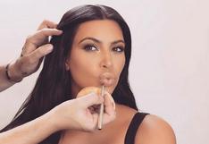 Kim Kardashian: captan a socialité sin ninguna gota de maquillaje