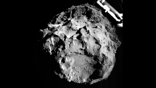 El impresionante cometa donde se posó la misión Rosetta - 1
