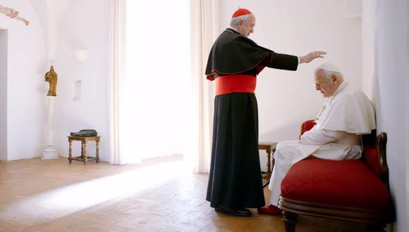 Netflix lanzó el tráiler oficial de “The Two Popes”, la película sobre los papas Francisco y Benedicto XVI. (Foto: Captura de video)