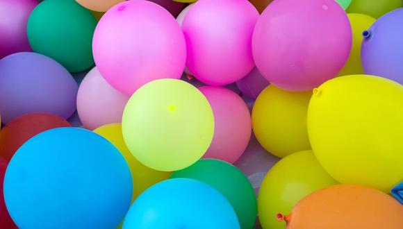 Las personas con alergia al látex deben evitar tocar y acercarse a los globos. (Foto: Pexels en Pixabay. Bajo licencia Creative Commons)