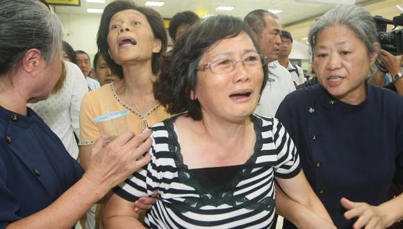 Avión que se estrelló en Taiwán intentaba llegar al aeropuerto